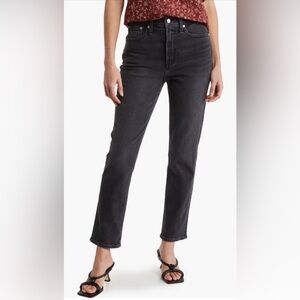 Madewell Women's perfect vintage Jeans in washed black